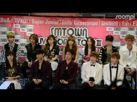 [Exclusive] SM Town Live World Tour III in Los Angeles Press Conference