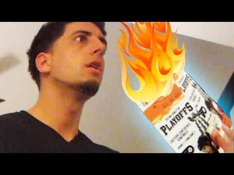 BURNING PLAYOFF TICKETS PRANK PrankvsPrank