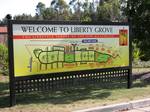 The large map by the western entrance, Australia.