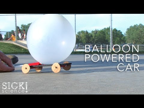 Balloon Powered Car - Sick Science! #092