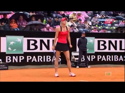 WTA 2012 Rome N.Li vs M.Sharapova (Full Match)