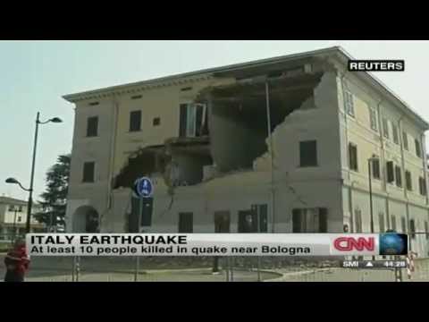 Strong Earthquake Hits North Italy (5/29/2012)