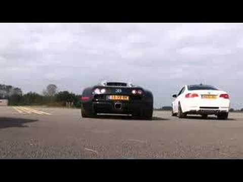 Bugatti Veyron vs BMW M3