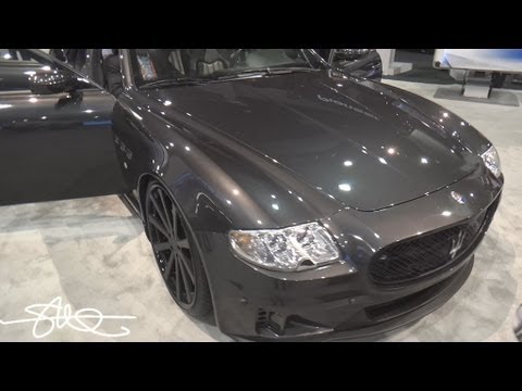 Pioneer Maserati Quattroporte - CES 2012 Las Vegas, Nevada