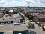 Downtown Prince Albert, viewed from the Macintosh Mall. Prince Albert is the third-largest city in Saskatchewan, Canada. It is situated in the center of the province on the banks along the North Saskatchewan River. The city is known as the 