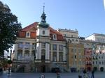 Former Town Hall, Legnica [lɛɡˈɲit ͡sa] ( listen) (former Lignica, German: Liegnitz, Czech: Lehnice, Latin: Lignitium) is a town in south-western Poland, in Silesia, in the central part of Lower Silesia, on the plain of Legnica, riverside: Kaczawa (left tributy of the Oder) and Czarna Woda.