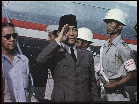 Indonesia, the nation under President Sukarno in 1955