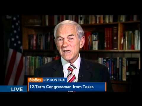 Ron Paul VS Paul Krugman 4-30-12 FULL Bloomberg