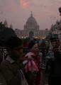 India Soap Bubbles Vendor infront of Victoria Memorial in kolkata on Sunday, 25 December 2011 in Eastern India City