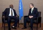 Secretary-General Ban Ki-moon meeting with H.E. Mr. Adam Yusef (Vice-President, SUDAN)