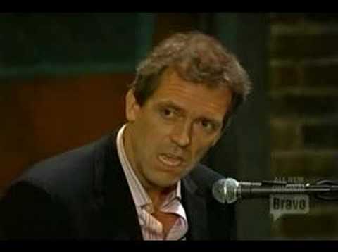 Hugh Laurie sings his song 