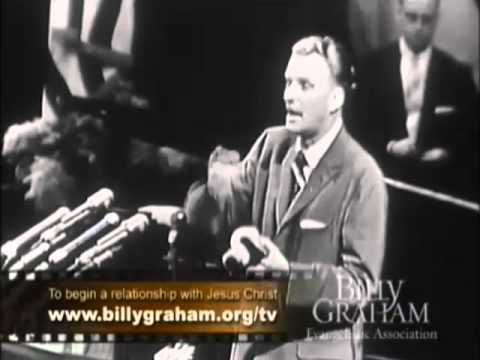 1957 Billy Graham ● New York Crusade (A Sermon, How To Live The Christian Life)