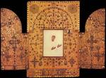 The Khakhuli triptych, Specific forms of art were developed in Georgia for religious purposes. Among them, calligraphy, polyphonic church singing, cloisonné enamel icons, such as the Khakhuli triptych, and the 