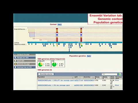 Genome Browsers - Tyra Wolfsberg (2012)