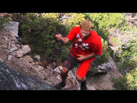 Mike Wilson 99 Foot Rope Swing Quadruple Backflips