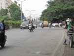 A road in  the city of India - city development