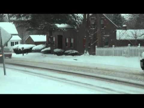 Raw Video: Busy Day for NH Snow Plows, Shovels