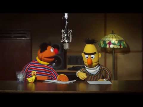 Bert and Ernie recording for TomTom GPS - behind the scenes