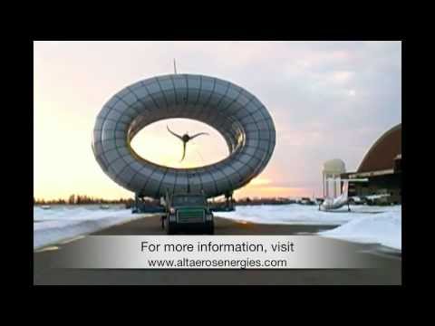 Altaeros Energies - Airborne Wind Turbine Prototype 2012