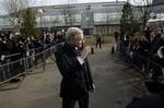 The founder of WikiLeaks Julian Assange waves to supporters as he leaves after speaking to the media after his extradition hearing at Belmarsh Magistrates' Court in London, Thursday, Feb. 24, 2011. Julian Assange can be extradited to Sweden in a sex crimes inquiry, a British judge ruled Thursday, rejecting claims by the WikiLeaks founder that he would not face a fair trial there. Assange's lawyer said he would appeal. Judge Howard Riddle said the allegations of rape and sexual molestation by two