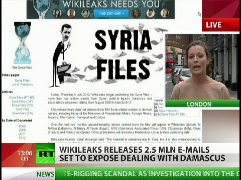 Syriagate: WikiLeaks releases Syria Files, 2.5 mln emails to be published