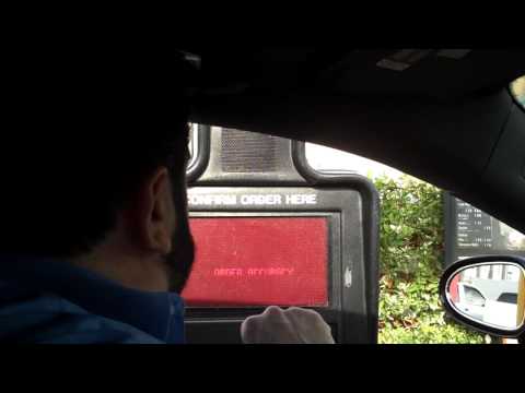 Billy Mays Orders Food From A McDonald's Drive Thru