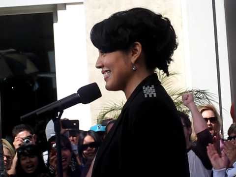 Sara Ramirez singing 