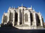 Cathedral of Palencia´s apse. The fortified Celtiberian settlement is mentioned as Pallantia (Παλλαντία) by Strabo and Ptolemy,[2] a version possibly of the Celtic root pala (