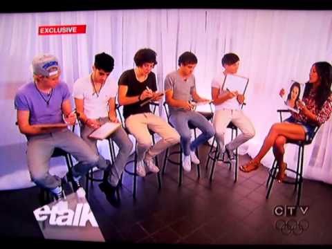 E-TALK DEMI LOVATO & NIALL QUESTION(hilarious) ONE DIRECTION