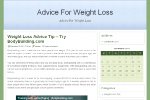 AdviceforWeightLoss.com