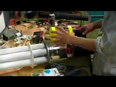 Gatling Gun Arm Costume : BFX : Build