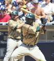 Tony Gwynn Jr, baseball player for the San Diego Padres, 19 July 2009