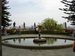 A fountain at the Castle depicting a grasshopper, or Chapulín. In 1996, the castle was a film location for the Academy Award-nominated movie, William Shakespeare's Romeo + Juliet starring Leonardo DiCaprio and Claire Danes.