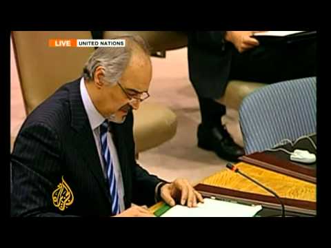 Syria responds to UN Security Council resolution reached