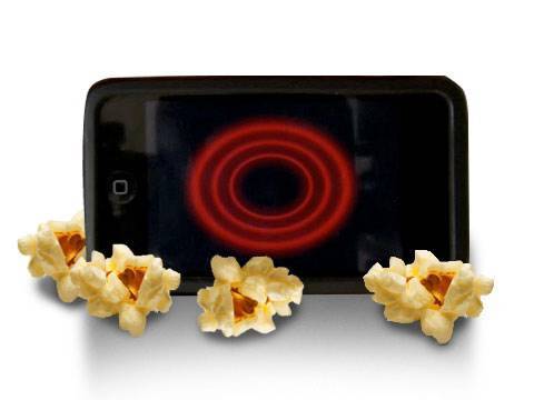 iPhone App makes popcorn!