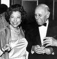 Judy Canova and George Raft pictured in 1979