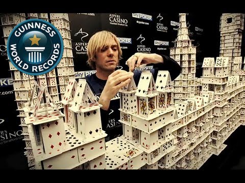 Largest Card Stacking Structure - Record Holder Profile - Bryan Berg Pt.2 - Guinness World Records