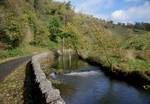 The River Dove at Milldale. Much of the dale is in the ownership of the National Trust, being part of their South Peak Estate.