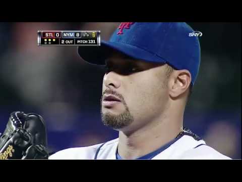 Final Batter of Johan Santana Pitching First Mets No Hitter (SNY Feed)