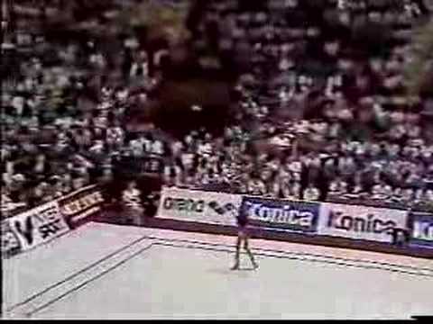 Anna Kotchneva (Nastia Liukin's Mom) Clubs - 1987 Worlds