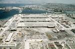 Ash from Mount Pinatubo covers Naval Station Subic Bay. On June 15, 1991, Mount Pinatubo, just 20 miles (32 km) from Subic Bay, exploded with a force 8 times greater than the Mount St. Helens eruption.