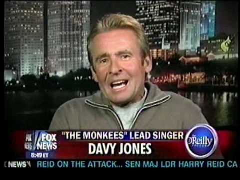 Davy Jones from The Monkees-The O'Reilly Factor-Bill OReilly