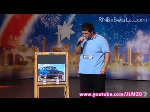 Human Car Sounds - Australia's Got Talent 2012 Audition! - FULL