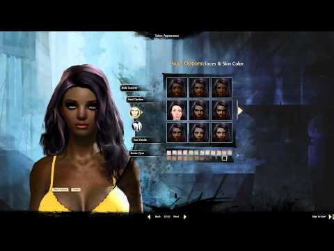 Guild Wars 2 - Human Female Character Creator