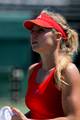 Maria Kirilenko (RUS) competes against Alisa Kleybanova (RUS) during the Day 5 of the Sony Ericsson Open at Crandon Park Tennis Center on March 23, 2012 in Key Biscayne, Florida - USA.