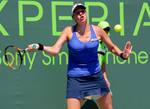 Alisa Kleybanova (RUS) competes against Maria Kirilenko (RUS) during the Day 5 of the Sony Ericsson Open at Crandon Park Tennis Center on March 23, 2012 in Key Biscayne, Florida - USA.