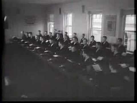 Morse Code class from 1941