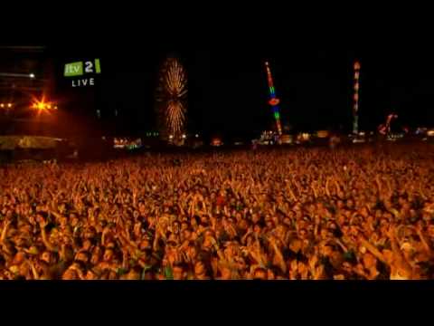 Jay-Z brings out Kanye West for Run This Town, Isle of Wight Festival '10