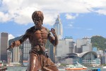 Sculpture of Bruce Lee at the Avenue of Stars, Hong Kong