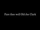 Old Joe Clark lyrics